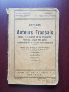 Charles Drouhet - Extraits des auteurs francais depuis les origines de la literature francais jusqu'a nos jours (1936)