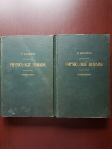 H. Beaunis - Nouveaux elements de Physiologie Humaine comprenant les principes de la physiologie comparee et de la physiologie generale 2 volume (1888)