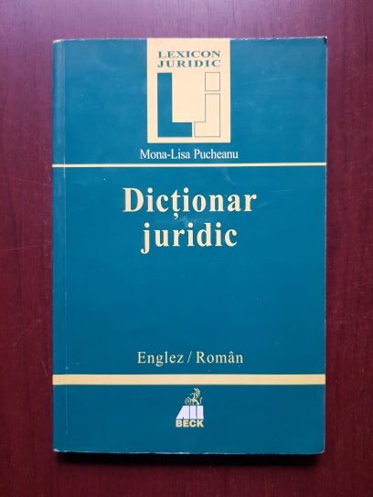 Mona Lisa Pucheanu - Dictionar juridic