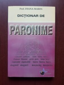 Diana Marin - Dictionar de paronime