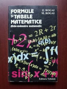 E. Rogai - Formule si tabele matematice
