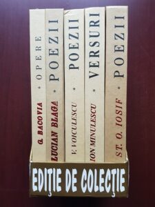 George Bacovia - Opere / Lucian Blaga - Poezii / Vasile Voiculescu - Poezii / Ion Minulescu - Versuri / St. O. Iosif - Poezii (2006, editie de colectie)