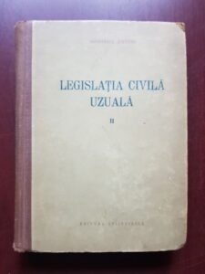 Legislatia civila uzuala, volumul 2