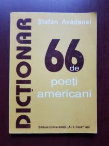 Stefan Avadanei - 66 de poeti americani. Dictionar