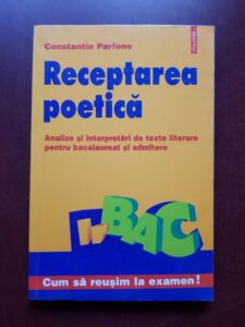 Constantin Parfene - Receptarea poetica