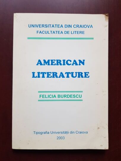 Felicia Burdescu - American Literature