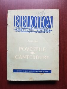 Geoffrey Chaucer - Povestile din Canterbury