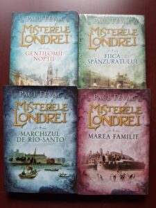 Paul Feval - Misterele Londrei 4 volume