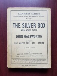 John Galsworthy - The silver fox and other plays (1912)
