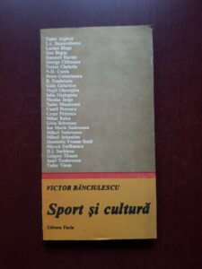 Victor Banciulescu - Sport si cultura