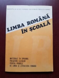 Marica Anghelescu - Limba romana in scoala