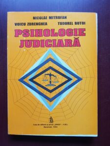Nicolae Mitrofan, Voicu Zdrenghea, Tudorel Butoi - Psihologie Judiciara