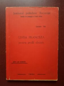 Constantin Paun - Limba franceza pentru profil electric