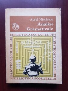 Aurel Nicolescu - Analize gramaticale
