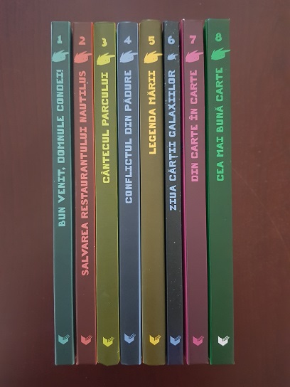 Jaume Copons, Liliana Fortuny - Gusti si monstrii 8 volume, seria completa