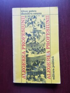 Titus Suteu, Dumitru Ozunu - Alegerea profesiunii