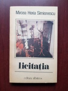 Mircea Horia Simionescu - Licitatia
