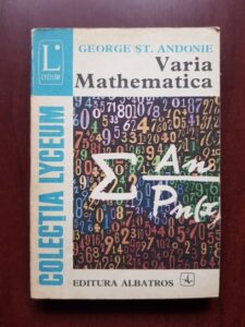 George St. Andonie - Varia mathematica
