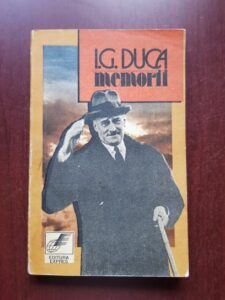 Ion Gheorghe Duca - Memorii. Volumul 1, Neutralitatea