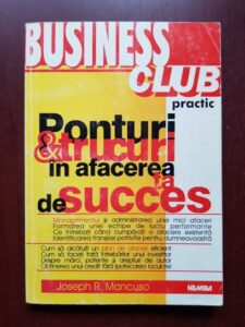 Joseph Mancuso - Ponturi si trucuri in afacearea ta de succes