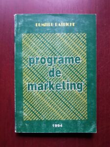 Dumitru Patriche - Programe de marketing