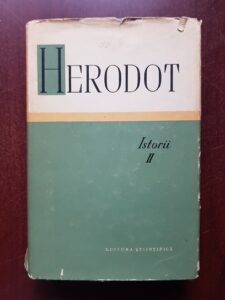 Herodot - Istorii volumul 2 (1964, editie cartonata)