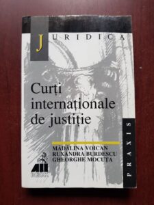 Madalina Voican, Ruxandra Burdescu - Curti internationale de justitie
