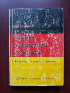 Heinz Lampert - Ordinea economica si sociala in Republica federala Germania