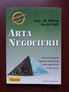 Jean M. Hiltrop, Sheila Udall - Arta negocierii