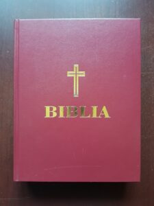 Biblia sau Sfanta Scriptura (2018, versiune diortosita dupa Septuaginta, redactata, adnotata si tiparita de Bartolomeu Valeriu Anania)