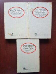 John Galsworthy - Forsyte Saga, 3 volume. Proprietarul, Vara tarzie a unui Forsyte incatusati de lege, Desteptare de inchiriat