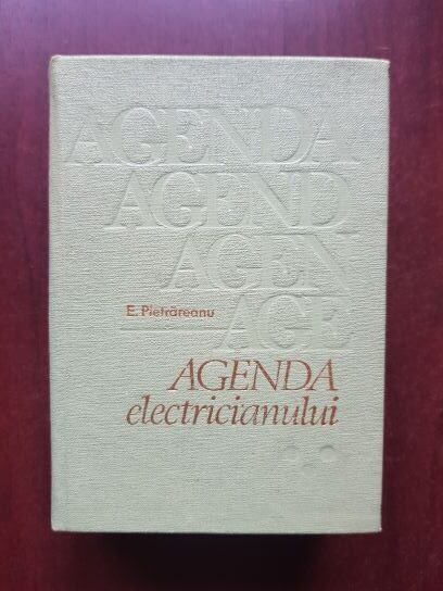 Emil Pietrareanu - Agenda electricianului