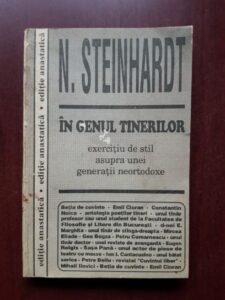 Nicolae Steinhardt - In genul tinerilor. Exercitiu de stil asupra unei generatii neortodoxe