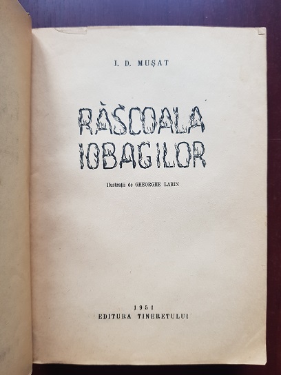 I. D. Musat - Rascoala iobagilor (1951, ilustratii de Gheorghe Labin) - imagine 2