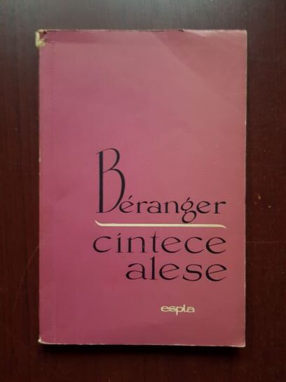 Pierre Jean de Beranger - Cantece alese