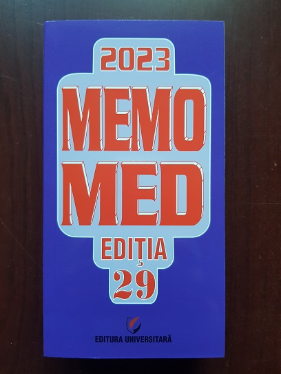 Dumitru Dobrescu - Memomed 2023. Memorator de farmacologie. Editia 29