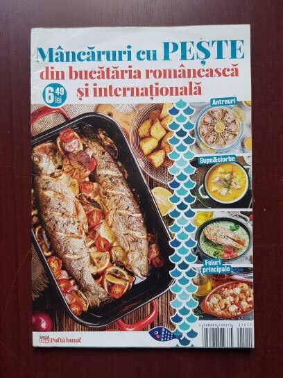 Mancaruri cu peste din bucataria romaneasca si internationala
