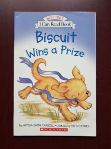 Alyssa Satin Capucilli - Biscuit wins a Prize