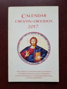 Calendar Crestin-Ortodox 2017