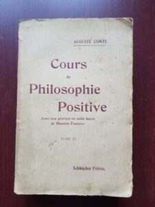 Auguste Compte - Cours de Philosophie Positive. Tome VI (1908)