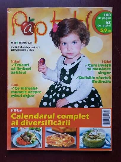 Revista Pap tot! Nr. 18 Octombrie 2014. Calendarul complet al diversificarii