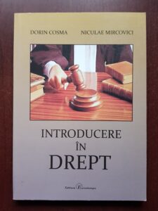 Dorin Cosma, Niculae Mircovici - Introducere in drept
