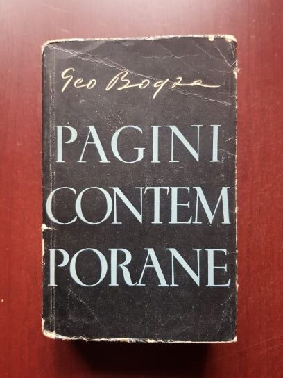 Geo Bogza - Pagini contemporane 1944-1956