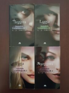 L. J. Smith - Jurnalele vampirilor 4 volume, seria completa