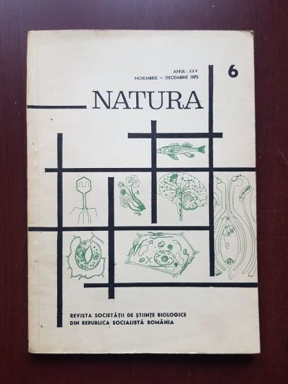 Revista Natura, nr. 6, an XXV, nov-dec 1973
