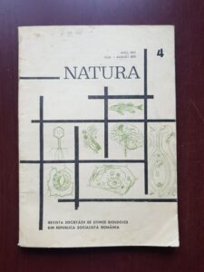 Revista Natura, nr. 4, an XXV, iulie-aug 1973