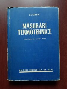 G. A. Murin - Masurari termotehnice