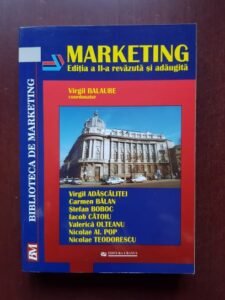 Virgil Balaure, Virgil Adascalitei - Marketing