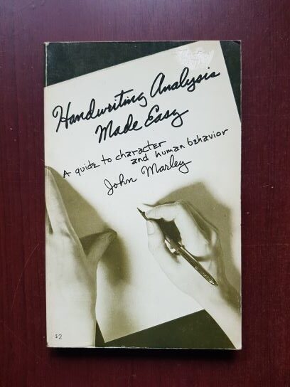 John Marley - Handwriting analysis made easy