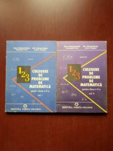 Maria Batinetu Giurgiu, Constantin Ursu - Culegere de probleme de matematica pentru clasa a X-a 2 volume